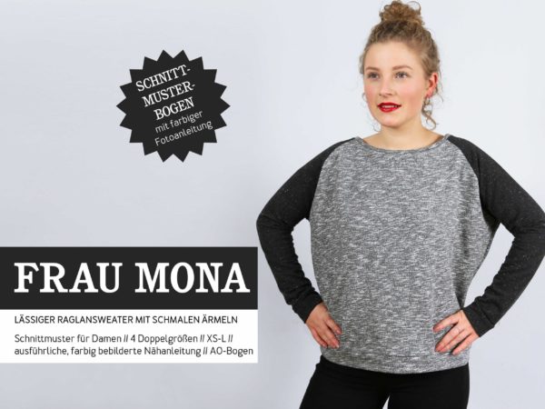 Raglansweater Frau Mona