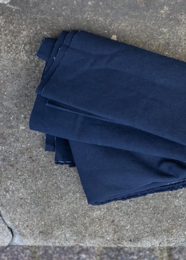 Heavy Washed Canvas (navy)