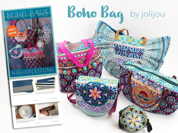 Boho Bag DIY Panel Jolijou Swafing